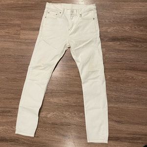 white Levi’s 510 size 29/30